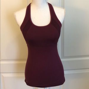 Athleta XS tank top with built in lined bra